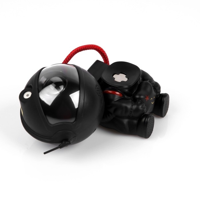 Световой прибор «Космонавт со звездой» 13 см, свечение RGB, пульт ДУ, 5 В, чёрный Световой прибор «Космонавт со звездой» 13 см, свечение RGB, пульт ДУ, 5 В, чёрный