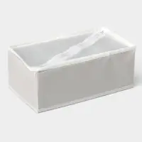 Органайзер для хранения белья LaDо́m, 8 ячеек, 24&times;14&times;10 см, серый