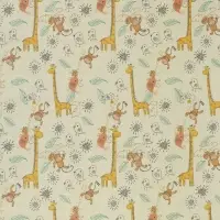 Бумага крафтовая двухсторонняя &laquo;Жирафы&raquo;, 70 &times; 100 см