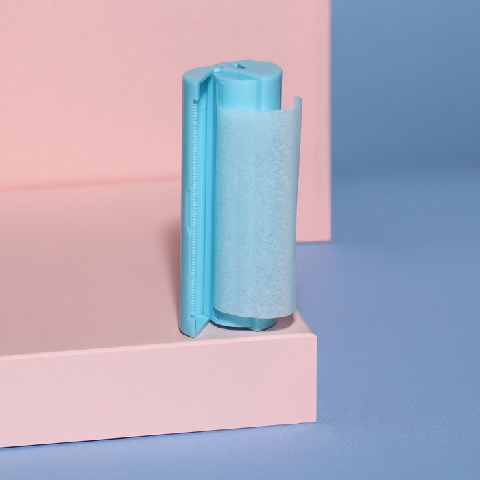 Мыло листовое, в рулоне, d = 2,3 × 9 см, 120 см, цвет голубой