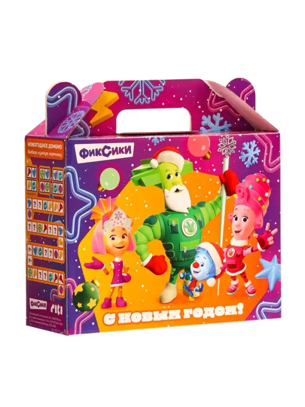 Подарок в картонной упаковке &laquo;Фиксики, b34&raquo; 900 гр