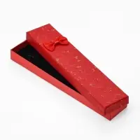 Набор подарочных коробочек 6 шт. под браслет, цепочку &laquo;Бантик&raquo;, 21&times;4 см, цвет МИКС