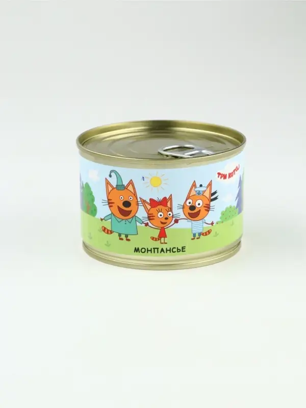 Монпансье в консервной банке «Три кота» Монпансье в консервной банке «Три кота»