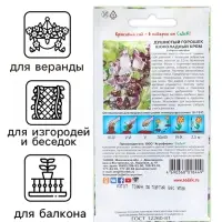 Семена цветов Душистый горошек "Шоколадный крем", 0,5 г Семена цветов Душистый горошек "Шоколадный крем", 0,5 г