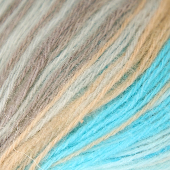 Пряжа Пряжа "Angora Active" 20% шерсть, 80% акрил 500м/100гр (852 бир-крем-бел)