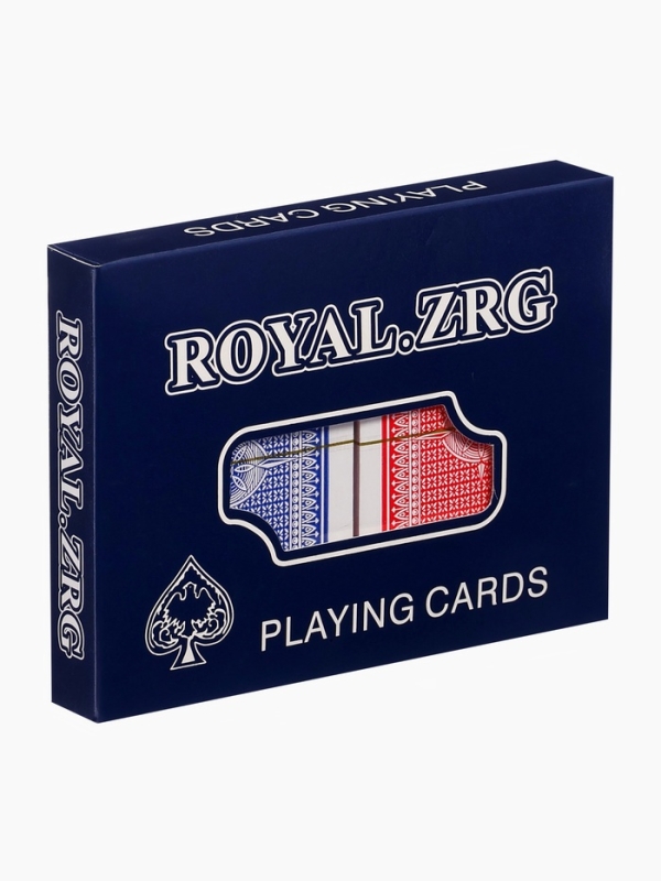 Карты игральные 54 шт Royal, карта 5.6 х 8.6 см, набор 2 колоды, 250 г Карты игральные 54 шт Royal, карта 5.6 х 8.6 см, набор 2 колоды, 250 г