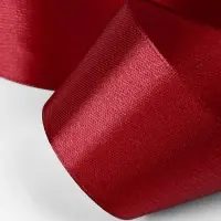 Лента атласная, 40 мм, 23&plusmn;1 м, бордовая №48