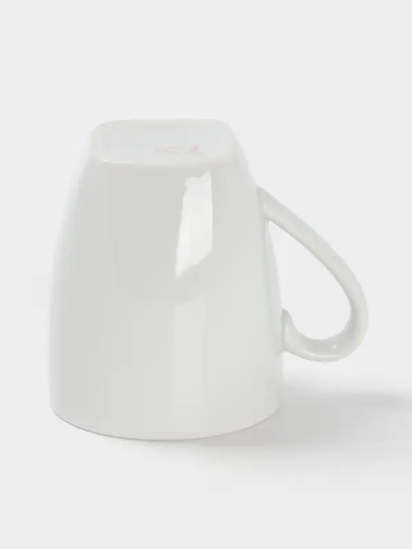 Кружка детская Дулевский фарфор &laquo;Слоник&raquo;, 210 мл, белая