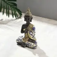 Фигурка полистоун TAKE IT EASY &laquo;Будда; ладони&raquo;, мозаика, 15&times;8&times;21 см