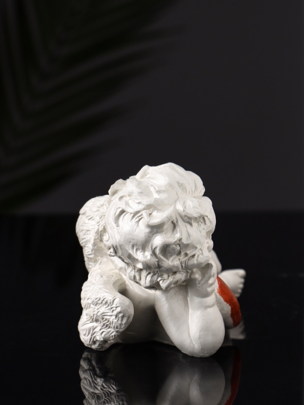 Фигура "Ангел с сердцем" 14х10х7 см, перламутр