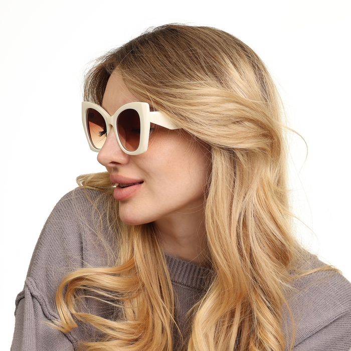 Очки солнцезащитные женские Очки солнцезащитные женские "OneSun", uv 400, дужка 15, линза 5.2х4.5 см