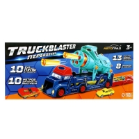 Грузовик Truckblaster, стреляет мягкими пулями, с машинками, пусковая установка