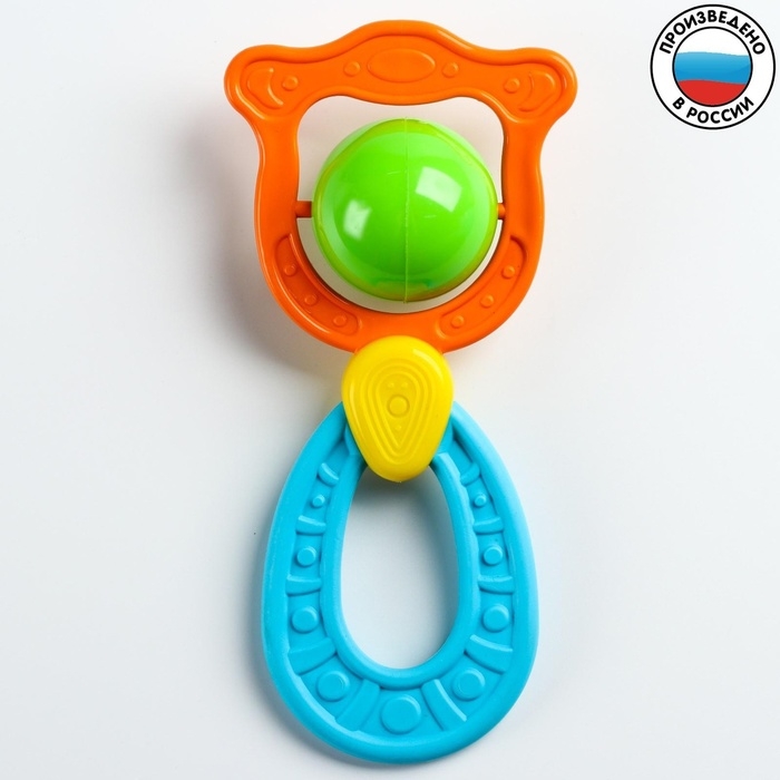 Погремушка - прорезыватель «Планеты», эластичная ручка, виды и цвет МИКС Погремушка - прорезыватель «Планеты», эластичная ручка, виды и цвет МИКС