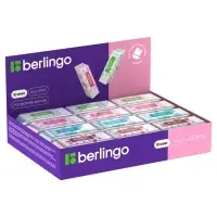 Ластик Berlingo Aroma, прямоугольный, скошенный, ароматизированный, 58&times;22&times;10 мм, МИКС