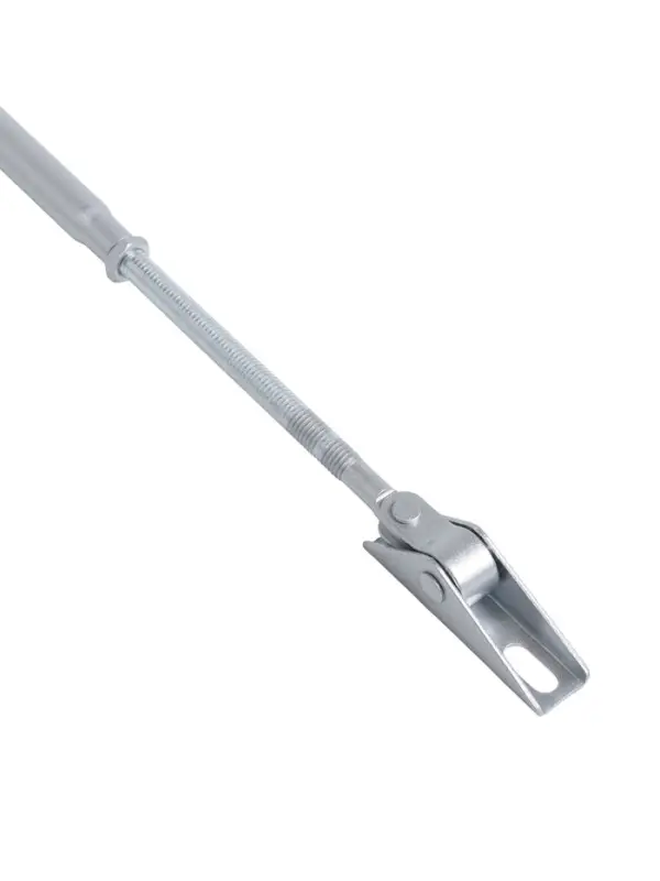 Доводчик дверной ТУНДРА d=60SL, до 60 кг, цвет серебро