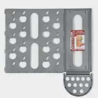Корзина для пакетов Darel plastic &laquo;Яблоко&raquo;, пластик, 16&times;13.5&times;37.5 см, МИКС