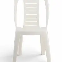 Стул садовый Decorona DeRiviera, 49.5&times;50&times;88 см, пластиковый, белый