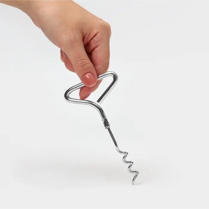 Штопор для вина Доляна «Универсал», 11 см, цвет серебристый Штопор для вина Доляна «Универсал», 11 см, цвет серебристый