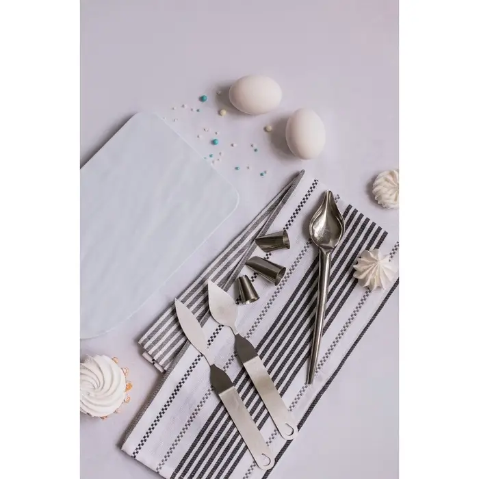 Ложка кондитерская для моделирования KONFINETTA, 22&times;4 см, алюминий, серебристая