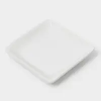 Аксессуары для ванной &laquo;Лодж&raquo;, 3 предмета: мыльница, дозатор для мыла 350 мл, стакан, белые