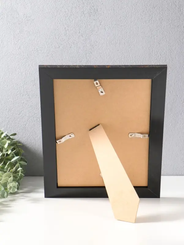 Фоторамка пластик формат А4 см "Гедеон" чёрный с золотом 36х27х2 см