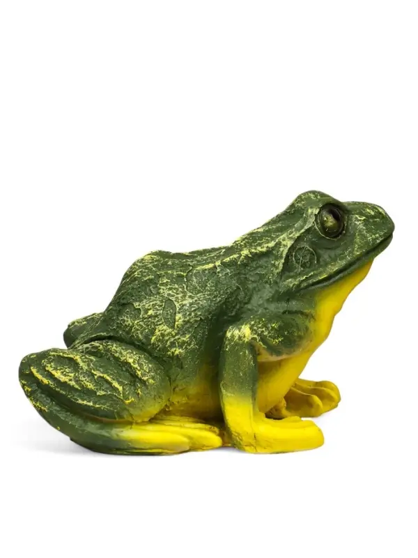 Садовая фигура из полистоуна &laquo;Лягушка&raquo;, 18&times;15&times;23 см