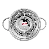 VETTA Дуршлаг на ножке "Классика", нерж.сталь, 24см