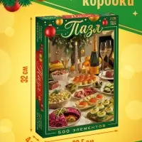 Пазл &laquo;Новогодний ужин&raquo;, 500 деталей