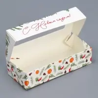 Коробка складная «Уютный год», 17 х 7 х 4 см