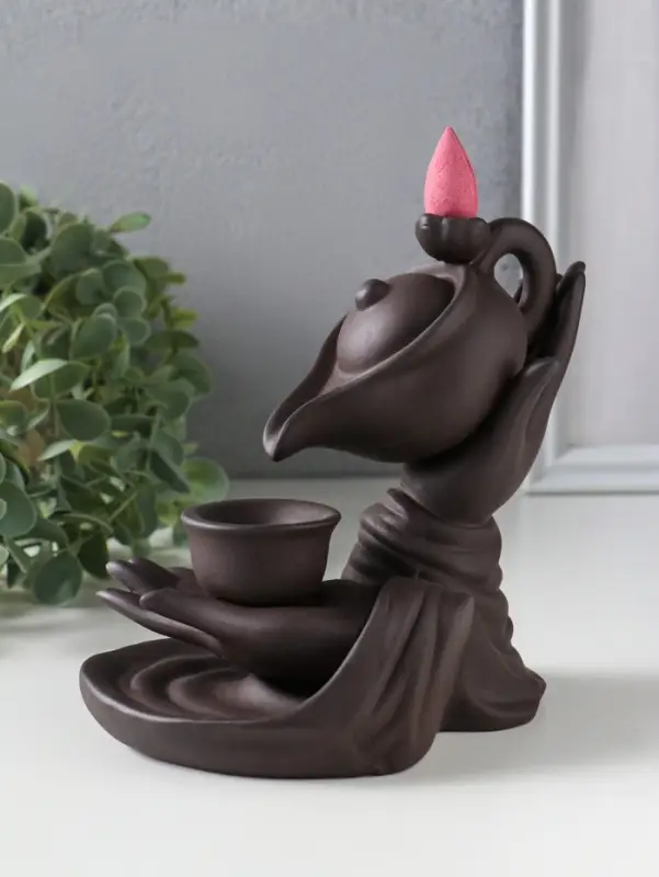 Подставка для благовоний TAKE IT EASY &laquo;Чайная церемония&raquo;, стелющийся дым, 16&times;14&times;9 см