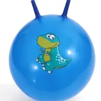 Мяч - прыгун с рожками ONLYTOP, d=55 см, цвет МИКС