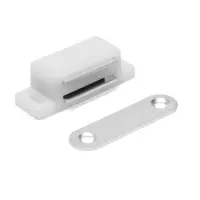 Магнит мебельный M001P, 41×13, маленький, прозрачный