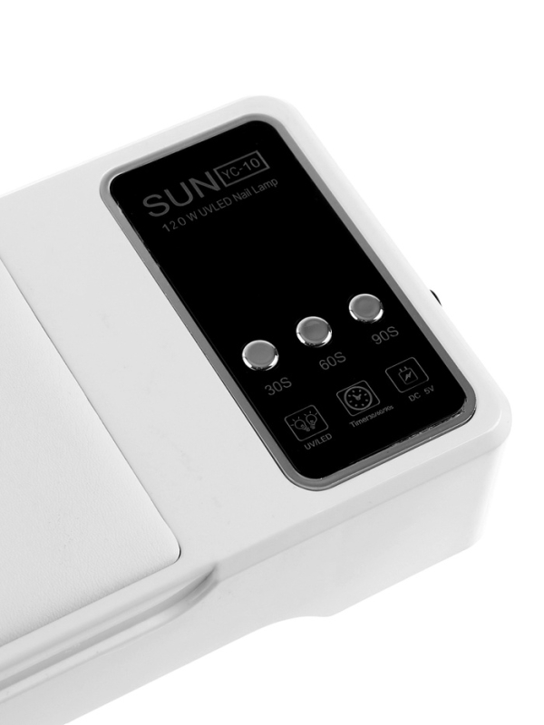 Лампа для гель лака, LED. 24 диода, 72 Вт, от USB, складная, белая Лампа для гель лака, LED. 24 диода, 72 Вт, от USB, складная, белая