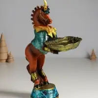 Фигура "Лошадь с подносом" 33х20х14 см Фигура "Лошадь с подносом" 33х20х14 см