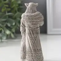 Фигура славянский бог «Велес», 11×5×4 см, серая
