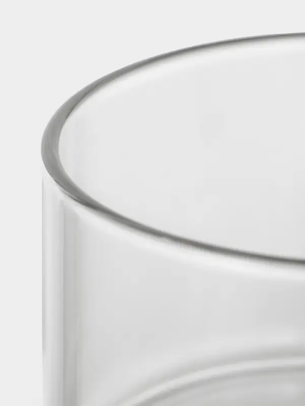 Набор кружек Доляна &laquo;Квартет&raquo;, 4 шт., 250 мл. на металлической подставке, стекло, прозрачный