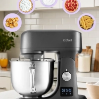 Цельнометаллический планетарный миксер КТ-1328 - 1200 Вт