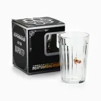 Стакан гранёный непробиваемый с пулей &laquo;Характер&raquo;, 250 мл