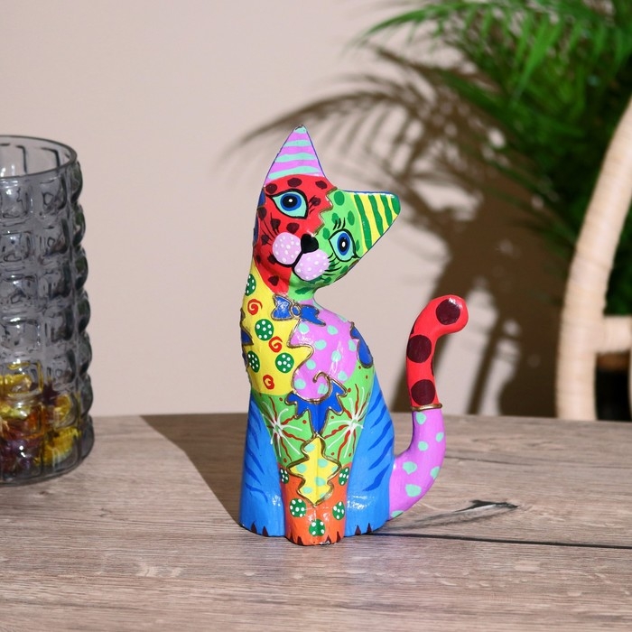 Сувенир дерево Сувенир дерево "Милый котёнок" 25х12х4 см МИКС