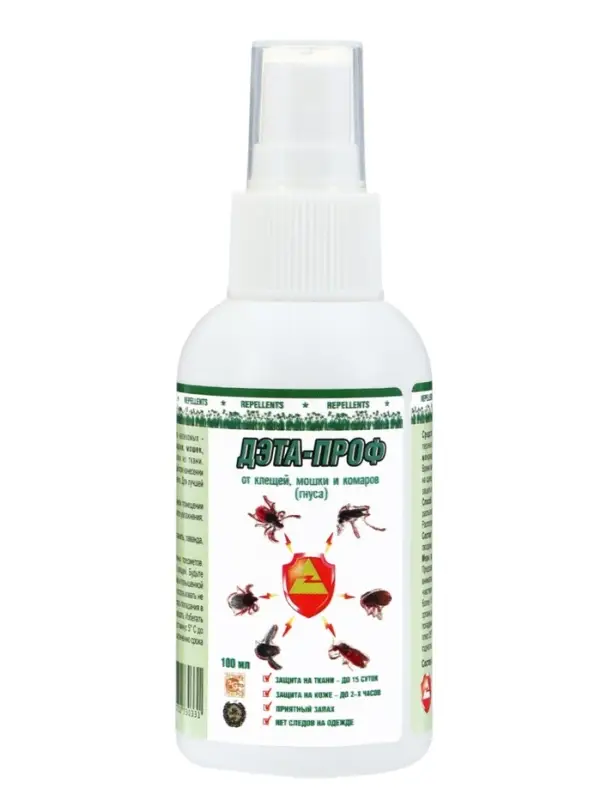 Спрей от комаров &laquo;Дэта-проф&raquo; 100 мл