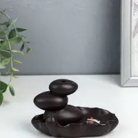 Подставка для благовоний TAKE IT EASY &laquo;Баланс и рыбки&raquo;, стелющийся дым, 4.3&times;3.5&times;6 см