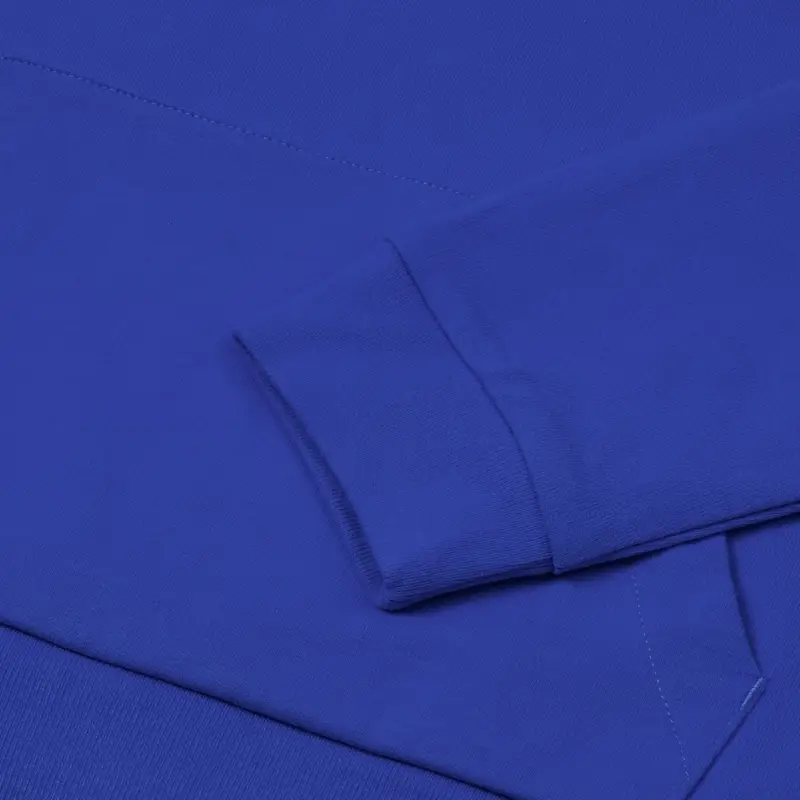 Толстовка на молнии с капюшоном Unit Siverga, ярко-синяя, размер XS