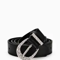 Ремень жен 05-01-02-01, Июнь2509, 3*0,3*110 см, без винта, пряж металл, 1 прокол, черный Ремень жен 05-01-02-01, Июнь2509, 3*0,3*110 см, без винта, пряж металл, 1 прокол, черный