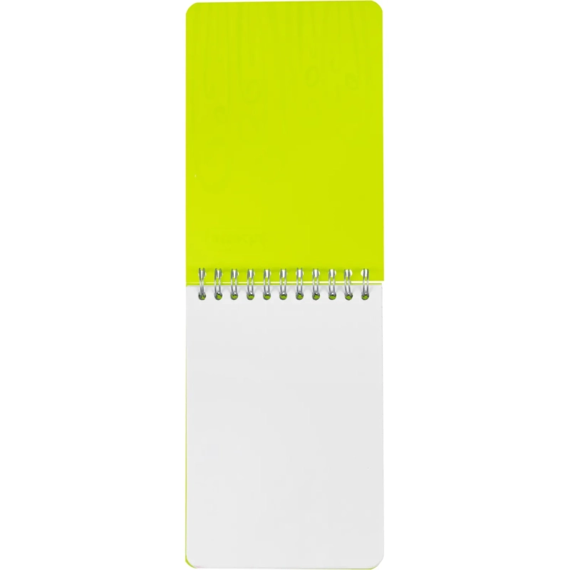 Блокнот А6,пласт обл,80л, ATTACHE FANTASY,салат