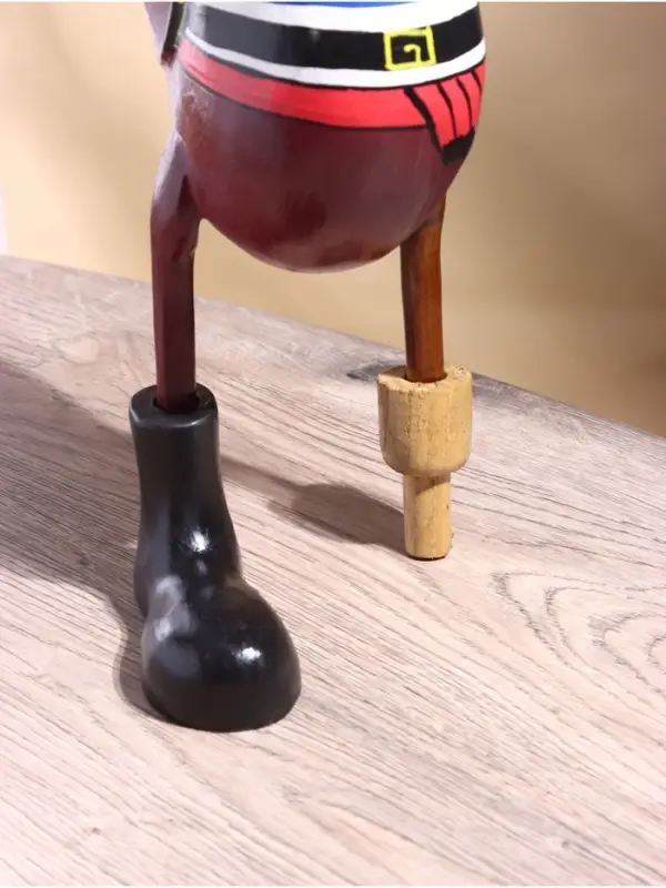 Сувенир &laquo;Утка - пират&raquo;, 50 см, дерево