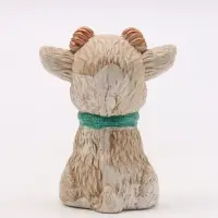 Фигурка декоративная &laquo;Козлик в шарфе&raquo;, 7&times;4&times;4 см, слоновая кость