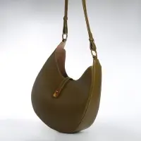 Сумка женская багет TEXTURA на молнии, 27&times;9&times;23 см, хаки