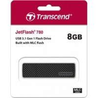 Флеш-память Transcend JetFlash 780, 8Gb, USB 3.1 G1, чер, TS8GJF780.