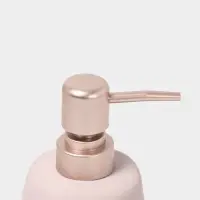 Набор для ванной SAVANNA Soft, 2 предмета, мыльница, стакан, розовый