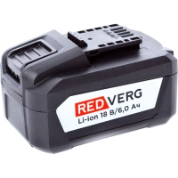 Аккумулятор REDVERG Li-Ion 18V 6.0Ач (730041)
